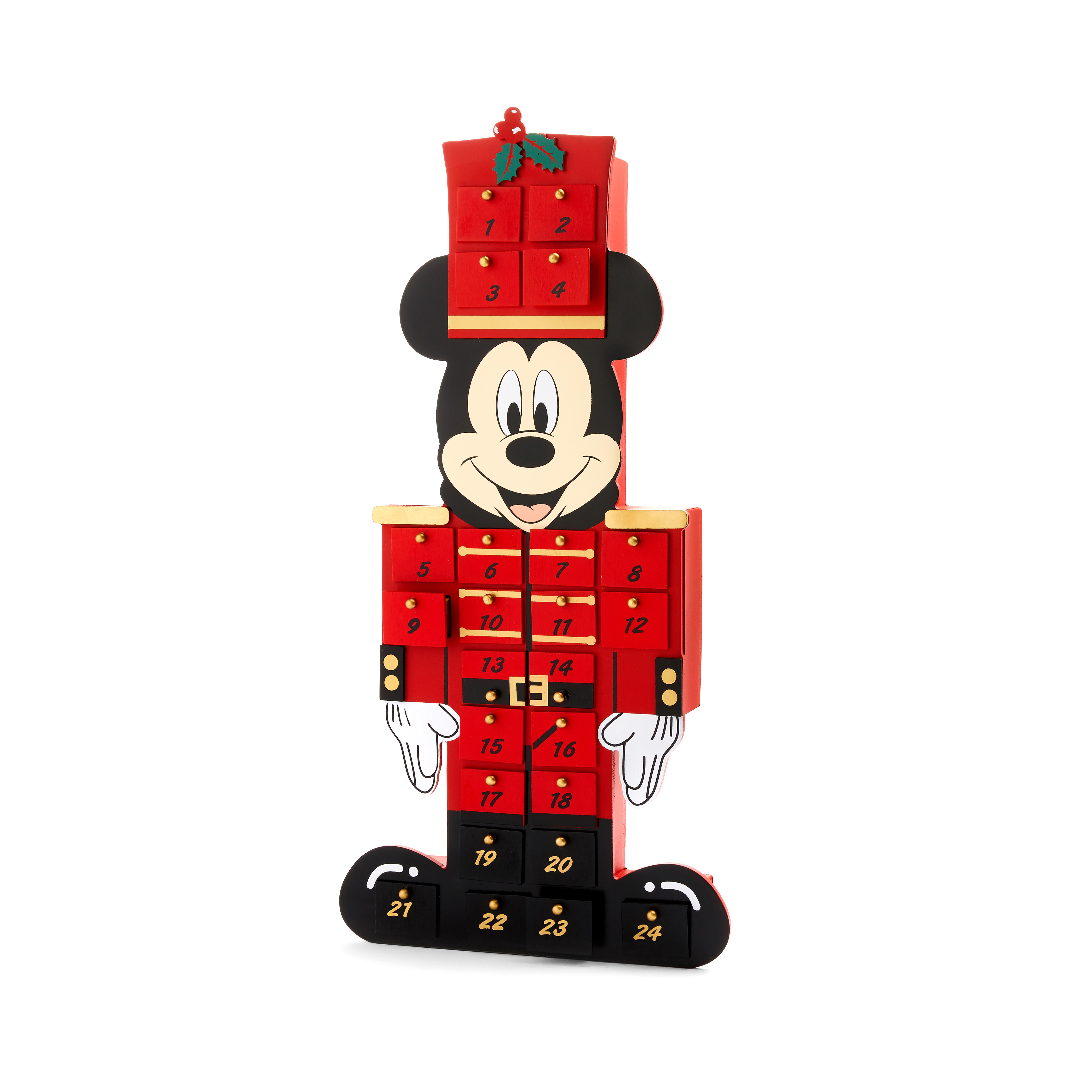 Disney Minnie Mouse Cascanueces De madera Calendario de Adviento Gran Regalo primark